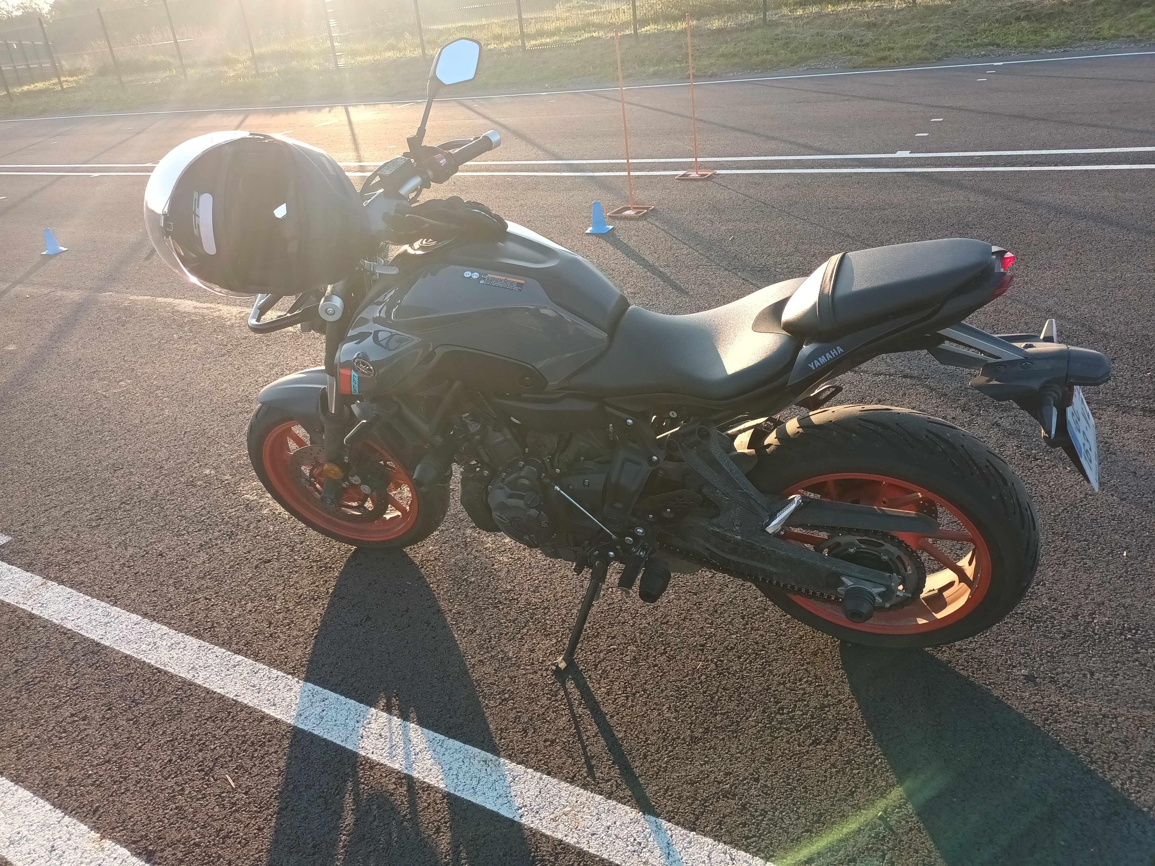 Yamaha mt 07 moto-école Raccapé Yamaha mt 07 moto-école Raccapé