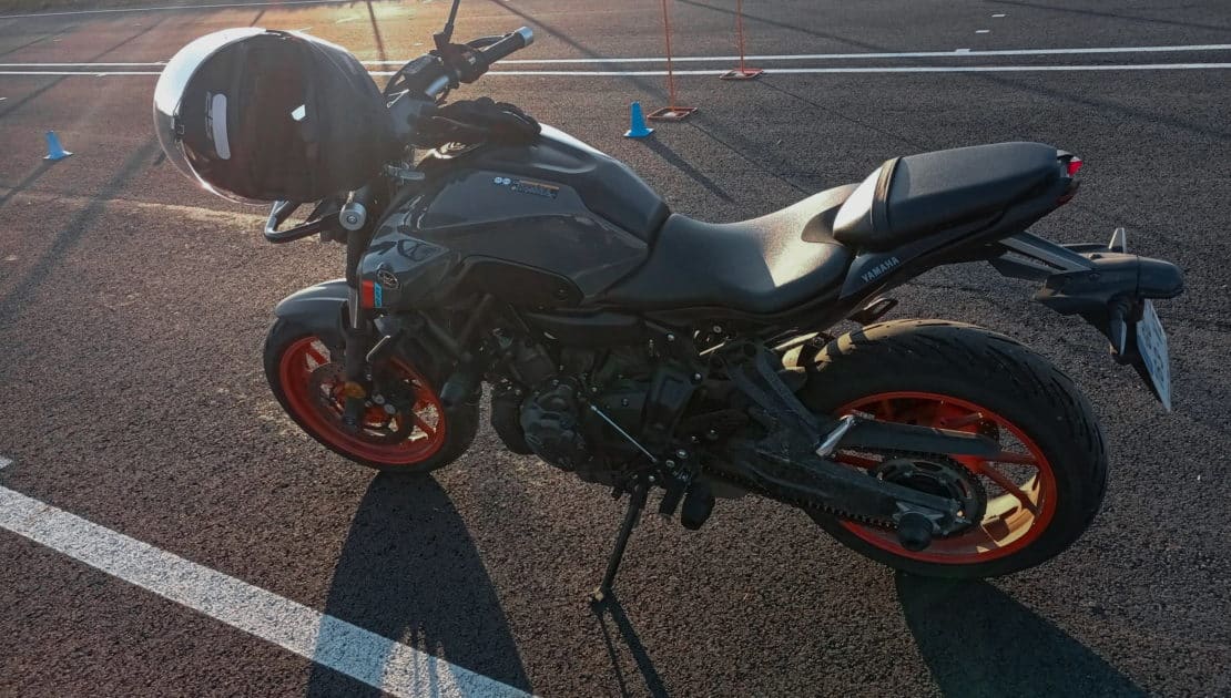 Yamaha mt 07 moto-école Raccapé